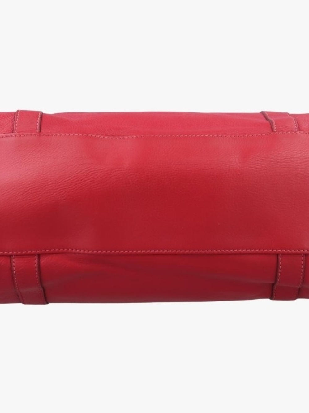 Christian Dior Red Leather Tote - Picture 6 of 6